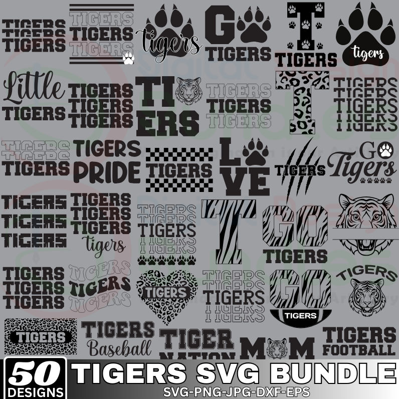 Tigers Svg