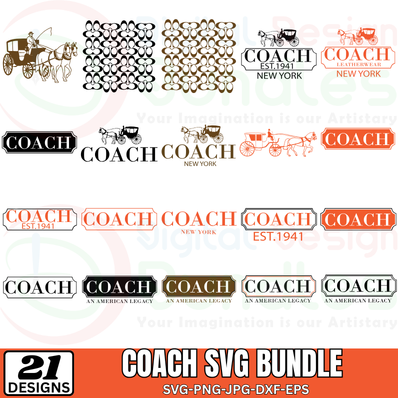 Coach 1941 Svg Bundle