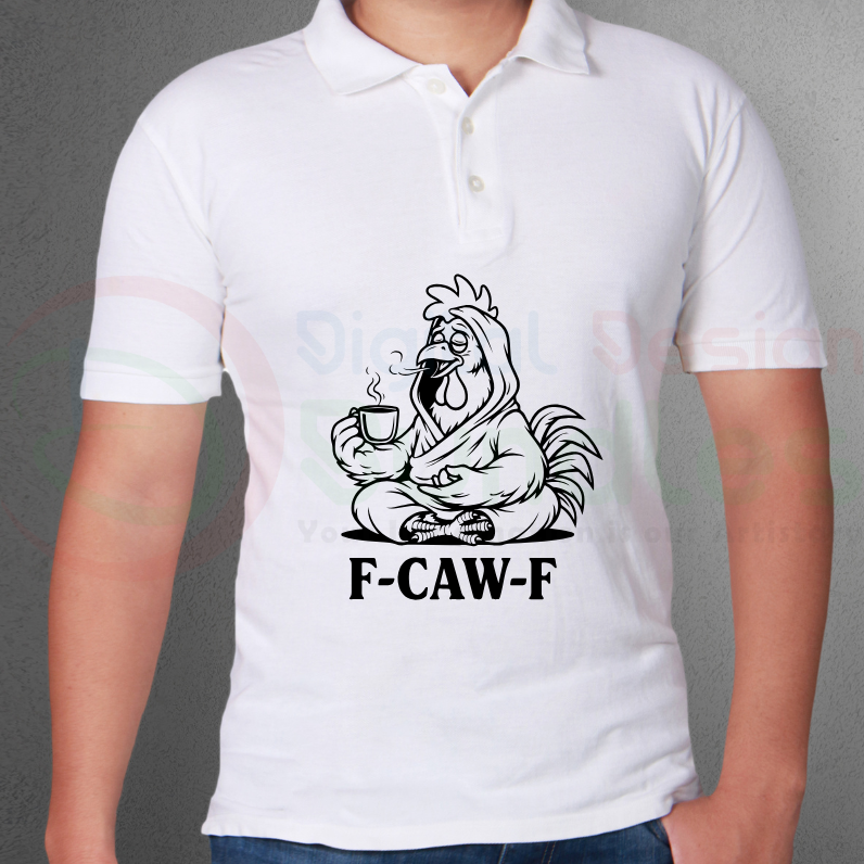 Funny F-Caw-F Chicken SVG Bundle