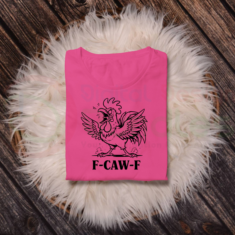 Funny F-Caw-F Chicken SVG Bundle