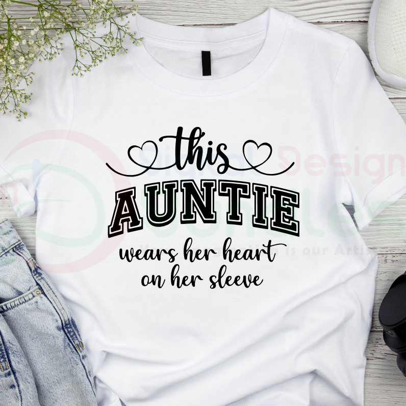 Wears Her Heart on Her Sleeve Svg