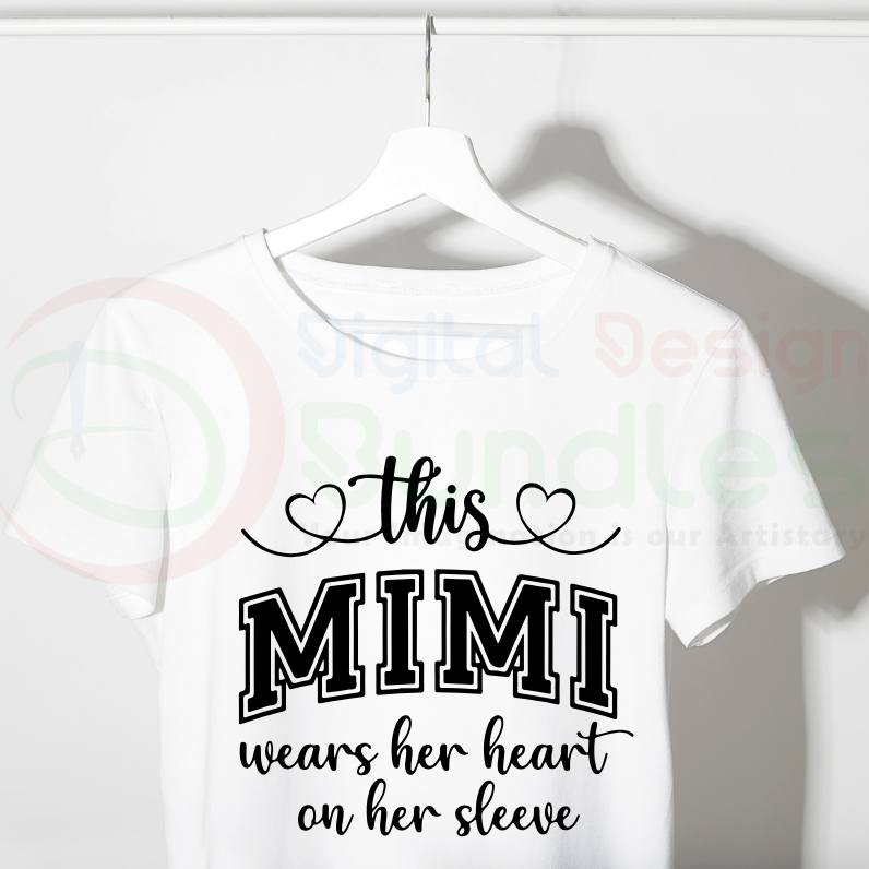 Wears Her Heart on Her Sleeve Svg