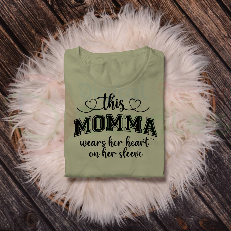 Wears Her Heart on Her Sleeve Svg