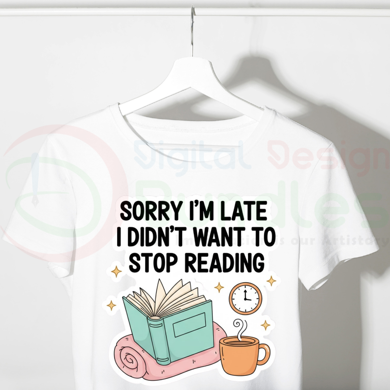 Girly Bookish PNG Bundle