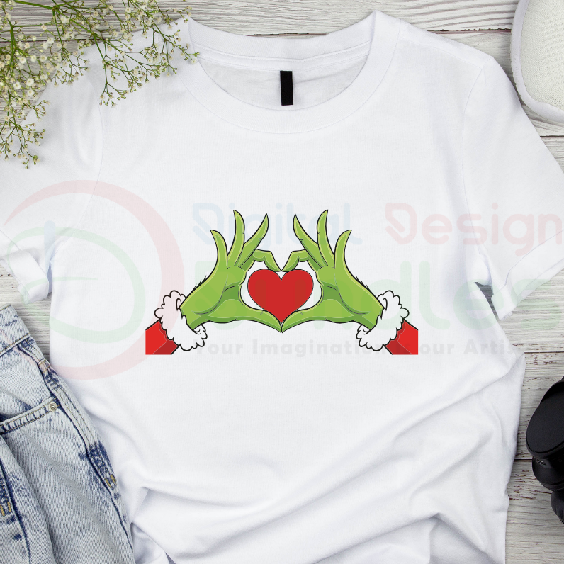 Grinch Face Svg -  2