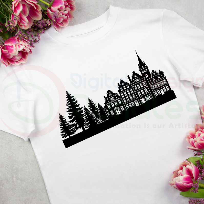 Christmas Villages SVG Bundle