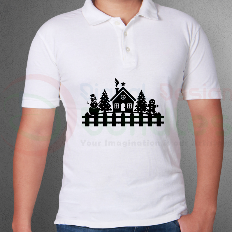 Christmas Villages SVG Bundle