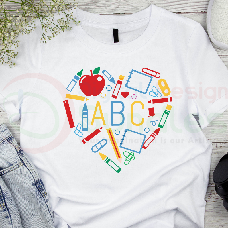 Crayon Split Monogram Svg