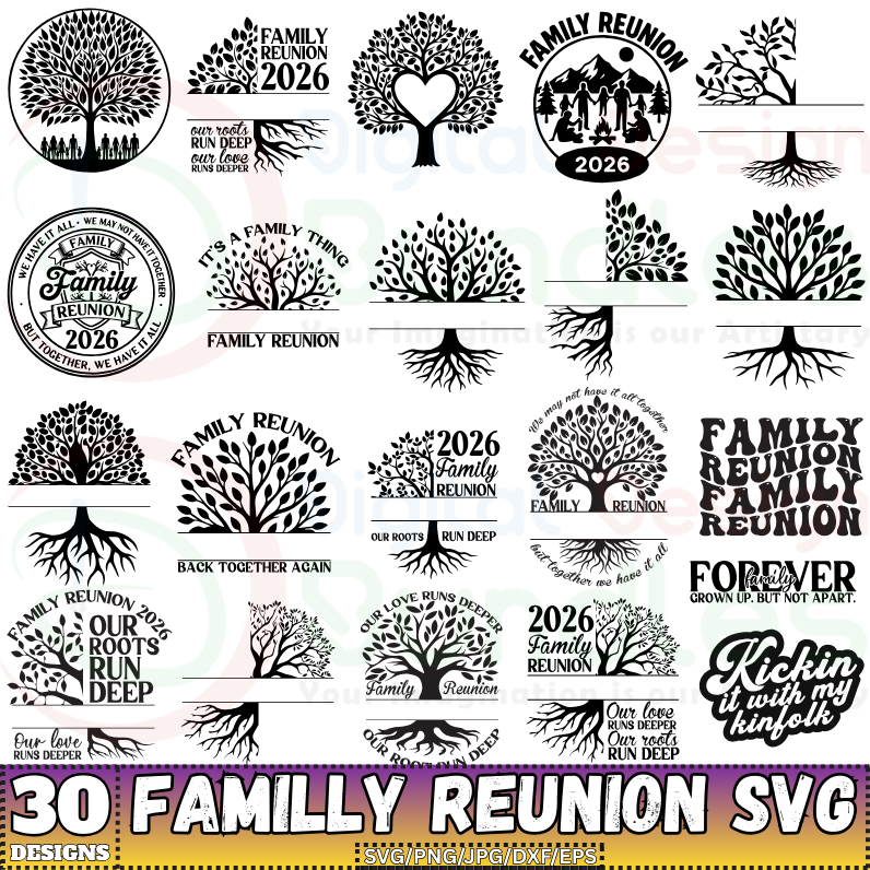 Family Reunion SVG Bundle