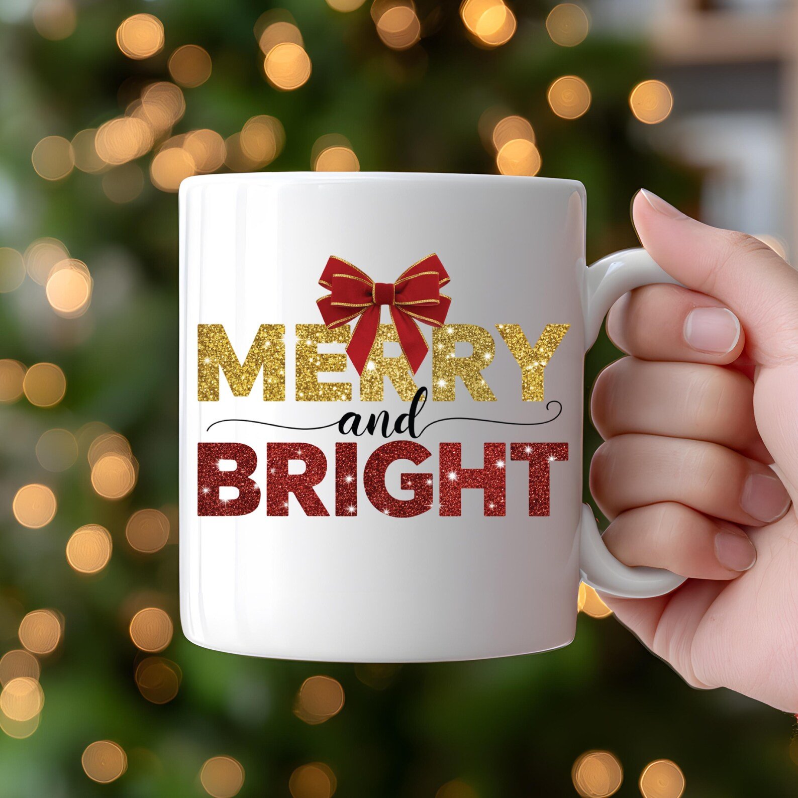 Merry And Bright PNG