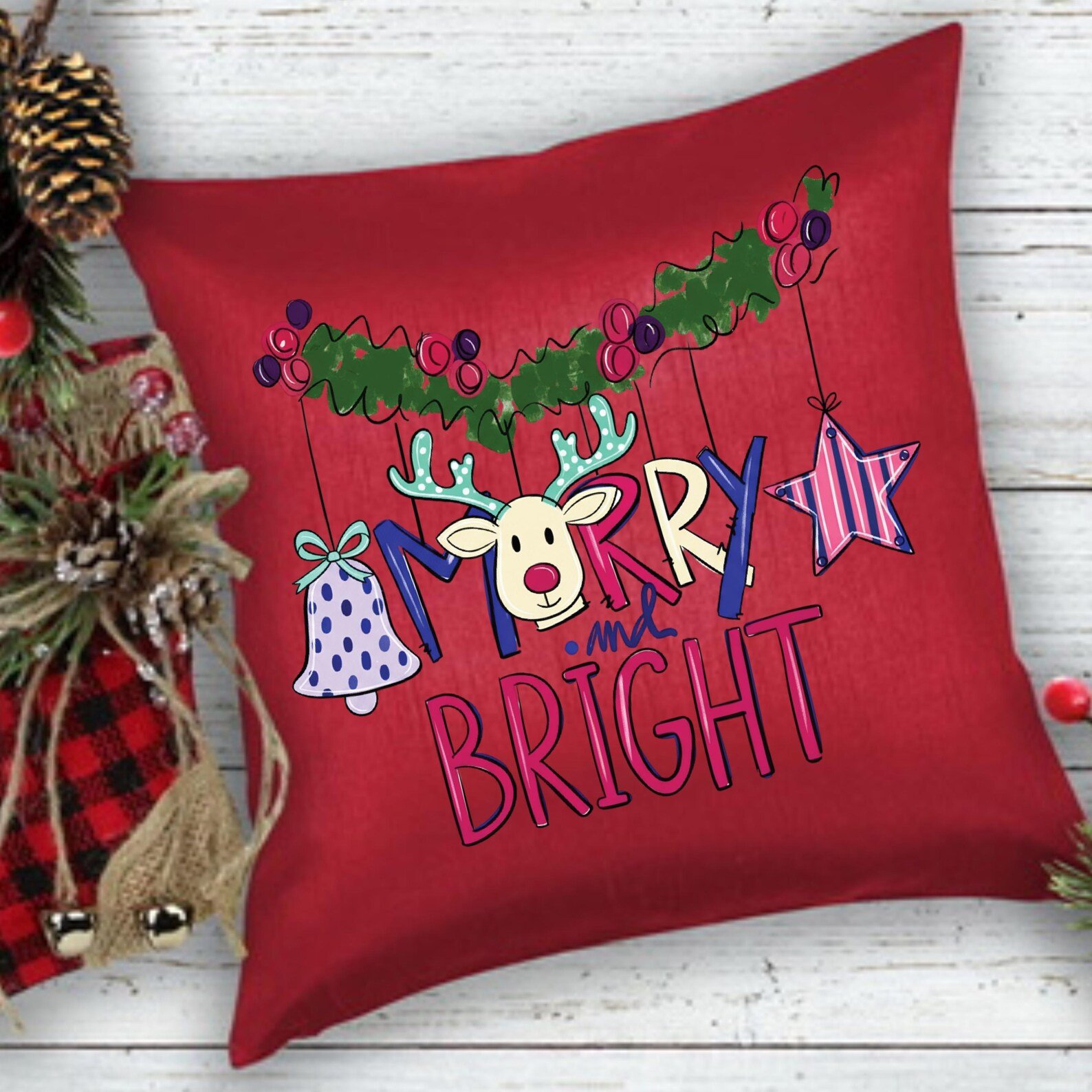 Merry And Bright PNG