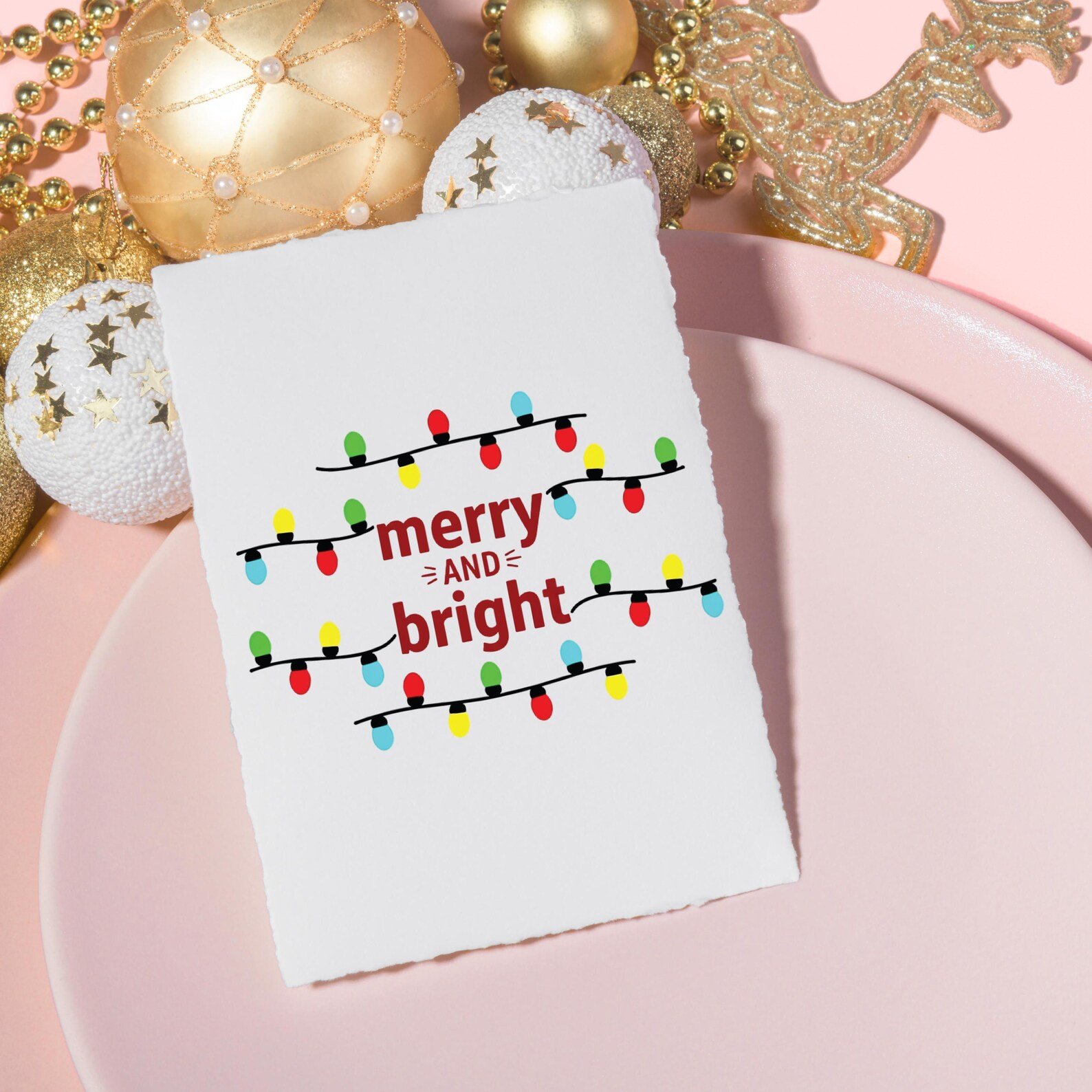 Merry And Bright PNG