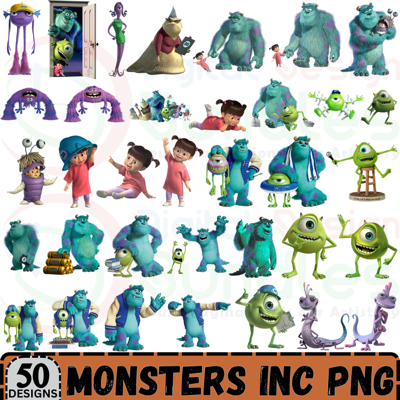 Monsters Inc PNG