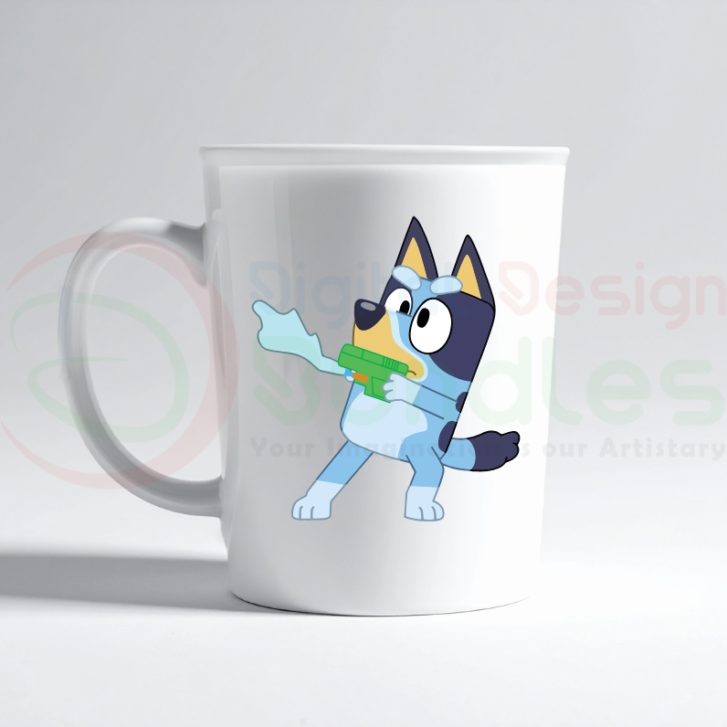 Blue Dog Svg Png Bundle