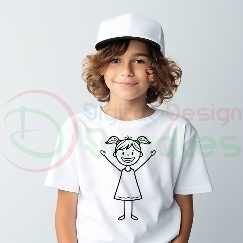 Stick Figure Family SVG Bundle