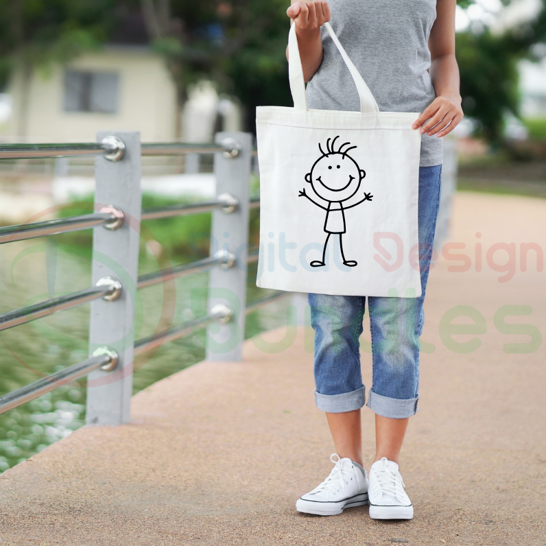 Stick Figure Family SVG Bundle