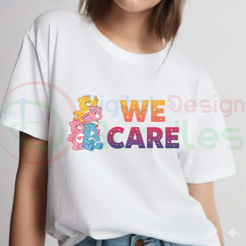 Cute Pastel Rainbow Bear SVG Bundle