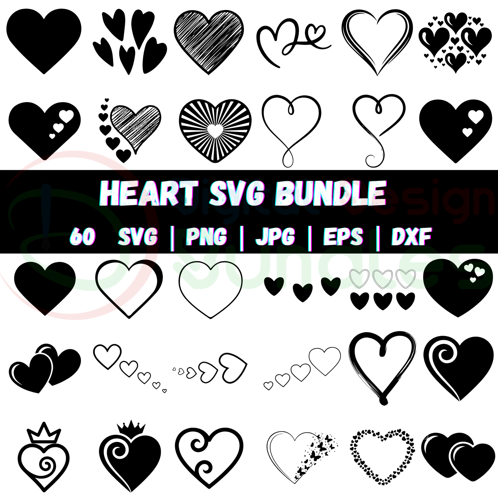 Heart Svg Bundle