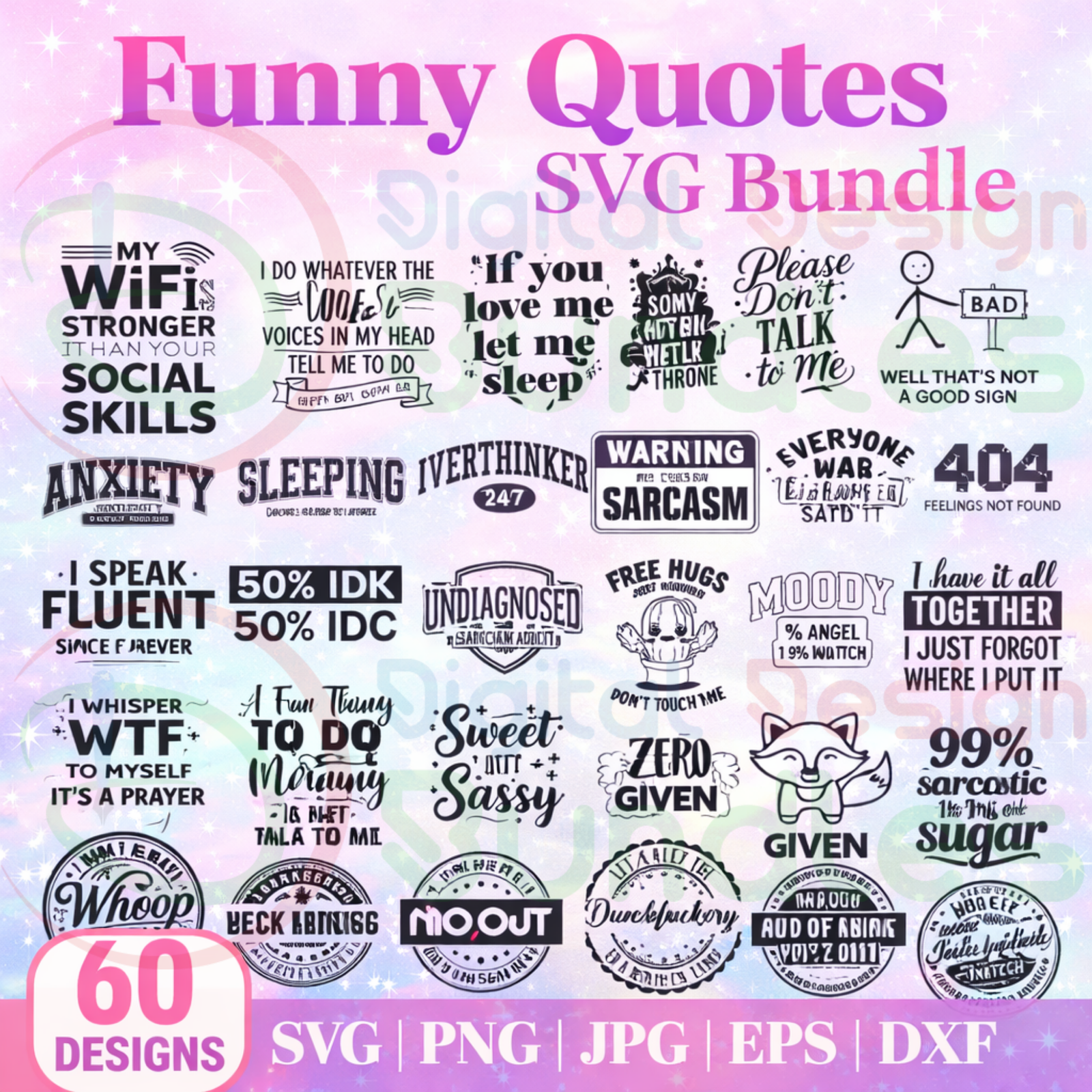 Funny Svg Bundle