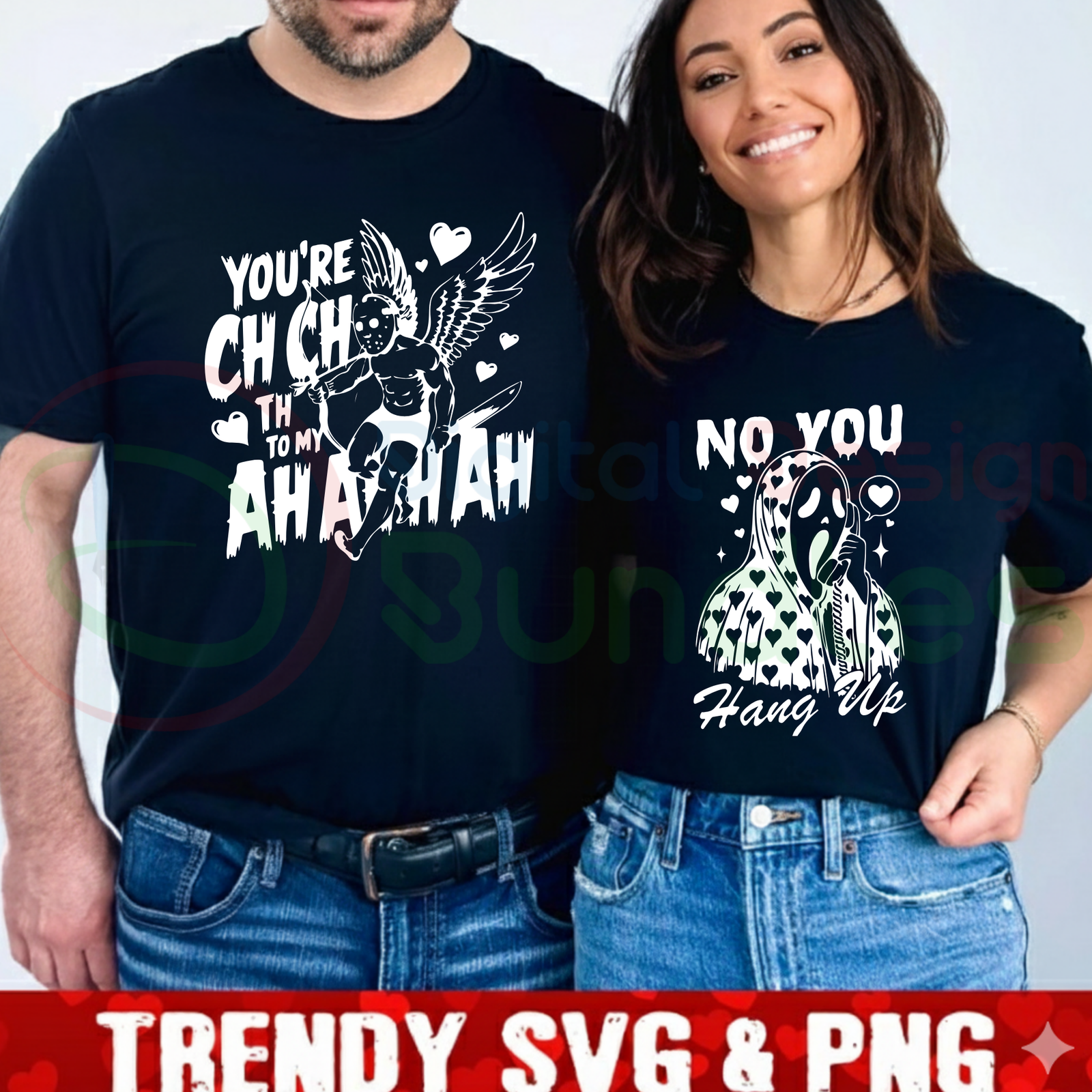 Funny Horror Valentines SVG Bundle