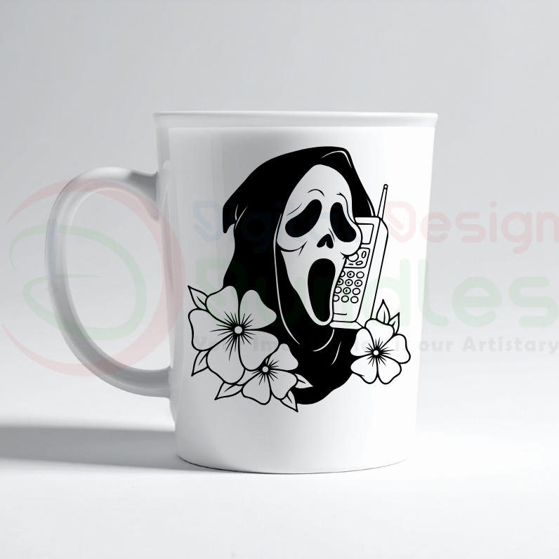 Horror Scream SVG