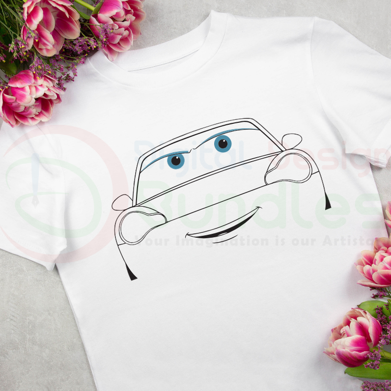 Cars Faces SVG Cliparts