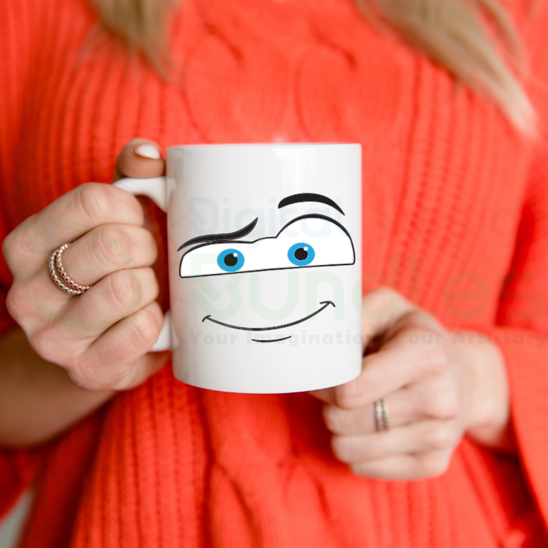 Cars Faces SVG Cliparts