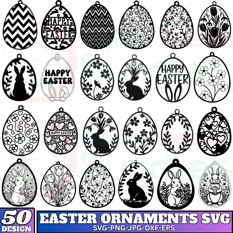 Easter Ornament SVG