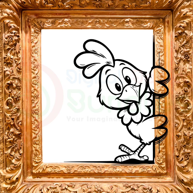 Peeking Farm AnimalSVG Bundle