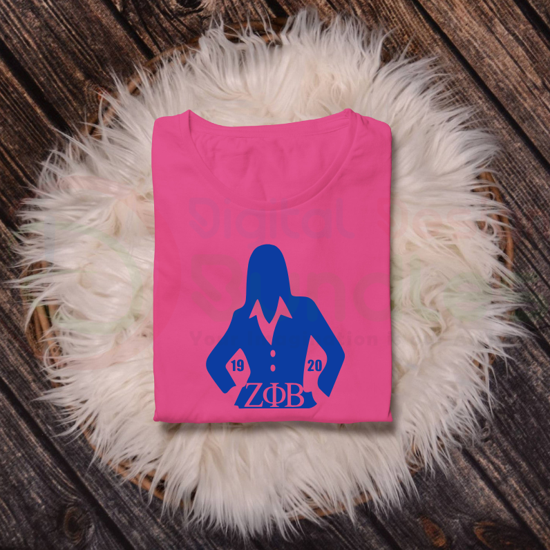 Zeta Phi Beta SVG