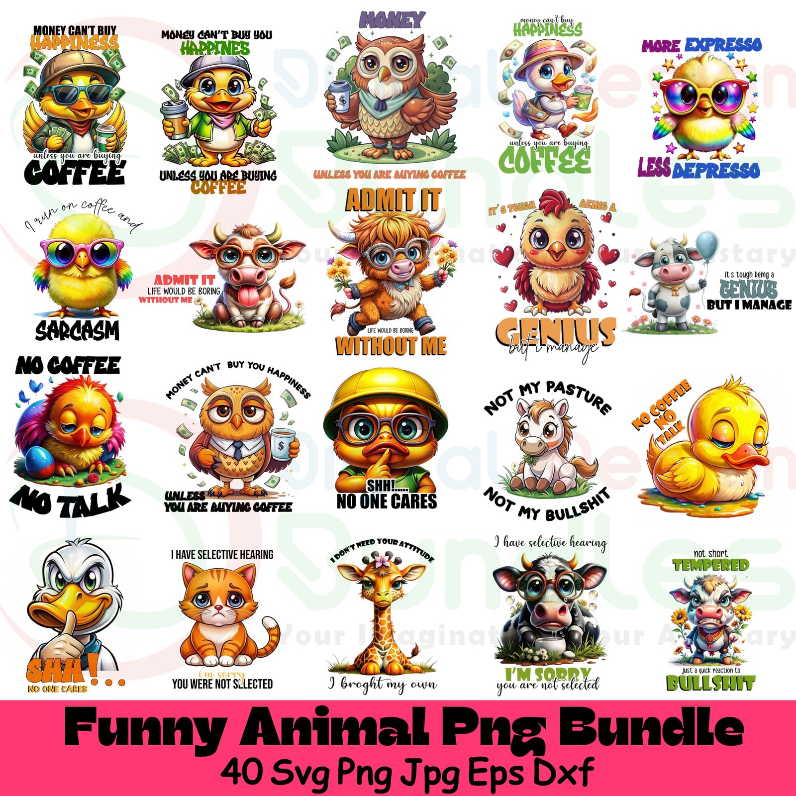 Funny Animal PNG