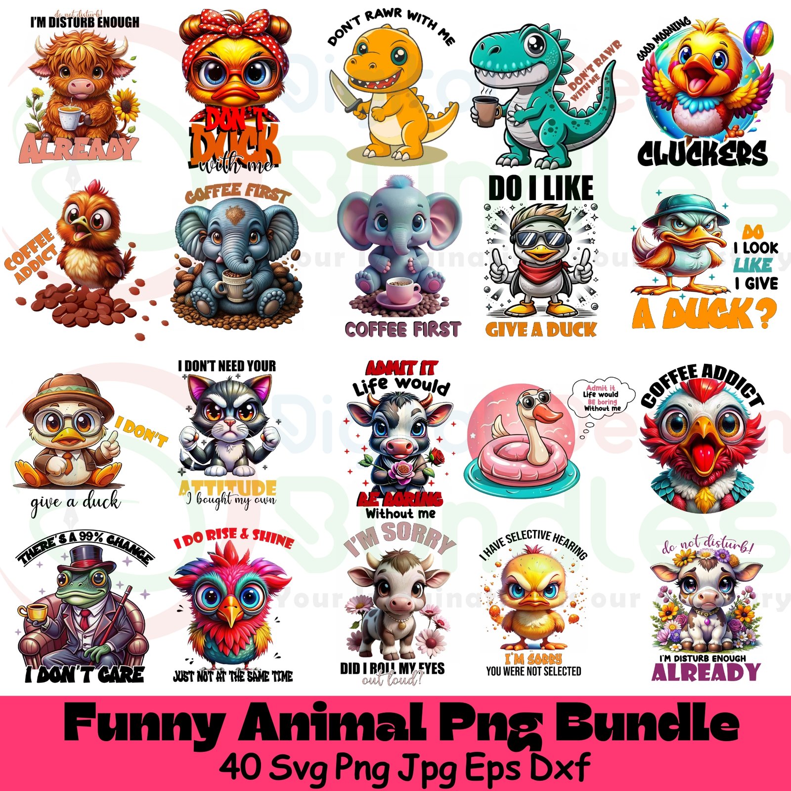 Funny Animal PNG